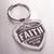 Faith Metal Keyring