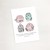 Peace Be To Your House (Scandi Home) - Mini Card