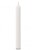 White Christingle Candles 4 1/2" x 1/2" (50 pack)