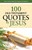 100 Old Testament Quotes by Jesus (Individual Pamphlet)
