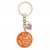 Walk in Love Metal Keyring with Link Chain