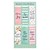 Sparkle Assorted Magnetic Bookmark (pack of 6)