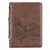 On Wings Like Eagles Brown Classic Bible Case, Large