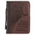 Lord is My Strength Brown Classic Bible Case, Extra Large