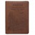 Soar Brown Faux Leather Classic Journal with Zip