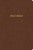 KJV Large Print Thinline Bible, Value Edition, Brown Leather