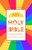 NIV Larger Print Personal Bible, Rainbow