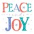 Peace and Joy Christmas Cards (pack of 10)