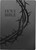 KJVER Holy Bible, Crown Of Thorns Design, Large Print, Black