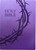 KJVER Holy Bible, Crown Of Thorns Design, Large Print, Royal