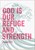 God Is Our Refuge And Strength - Psalm 46:1 - A4 Print