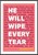 He Will Wipe Every Tear - Revelation 21 - A3 Print - Coral