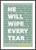 He Will Wipe Every Tear - Revelation 21 - A3 Print - Green