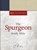 KJV Spurgeon Study Bible, Navy/Tan Cloth-over-Board