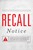 Recall Notice (Pack Of 25)