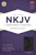 NKJV Large Print Ultrathin Reference Bible, Charcoal