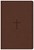 KJV Giant Print Reference Bible, Brown LeatherTouch, Indexed