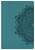 NKJV Compact Ultrathin Bible, Teal Leathertouch