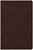 CSB Ultrathin Bible, Brown LeatherTouch, Indexed