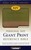 KJV Giant Print Personal Size Reference Bible, Tan/Olive