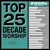 Top 25 Decade Worship 2000s CD