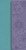 NIV Diary Turquoise / Purple Soft-Tone Bible With Clasp